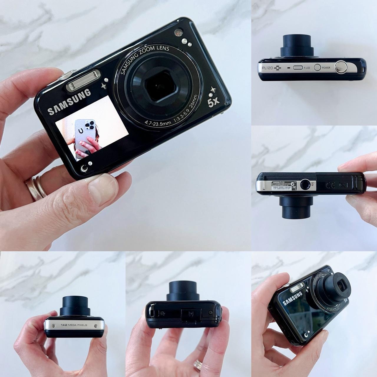 Samsung PL120 – Dual Screen Retro Y2K Camera ✨ Perfect for Selfies & HD Video