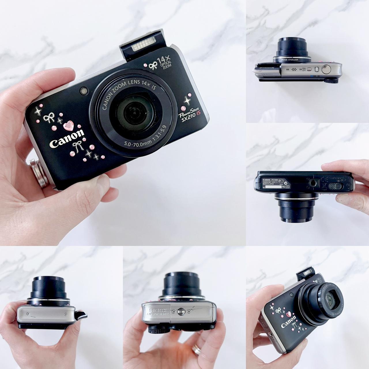 Canon PowerShot SX210 HS – Y2K Digicam | 14MP, 14× Zoom, HD Video