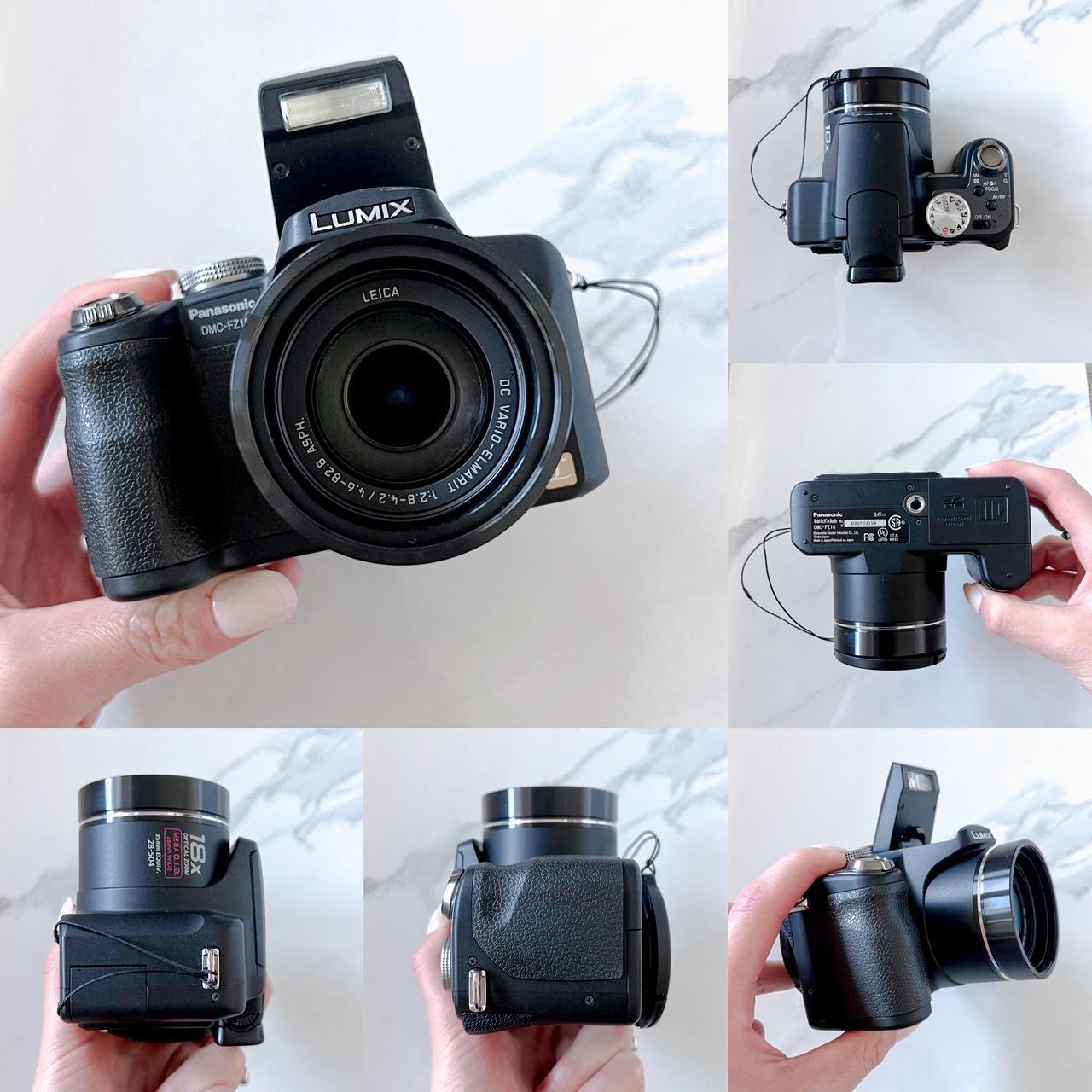 Panasonic Lumix FZ18 – 8.1MP Leica Lens Retro Y2K Camera ✨ 18× Zoom & RAW Shooting