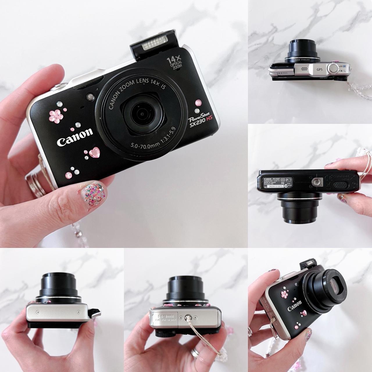 Canon PowerShot SX230 HS – Rare Y2K Digicam | 14× Zoom, HD Video, Slow Motion