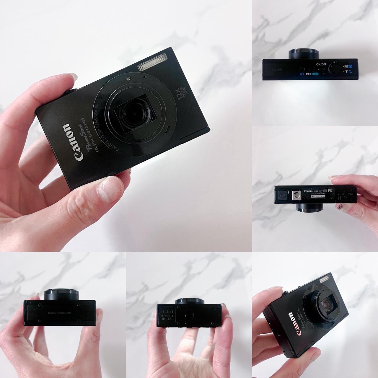 Canon PowerShot ELPH 520 HS – Y2K Digicam | 12× Zoom, HD Video, Aluminum Body