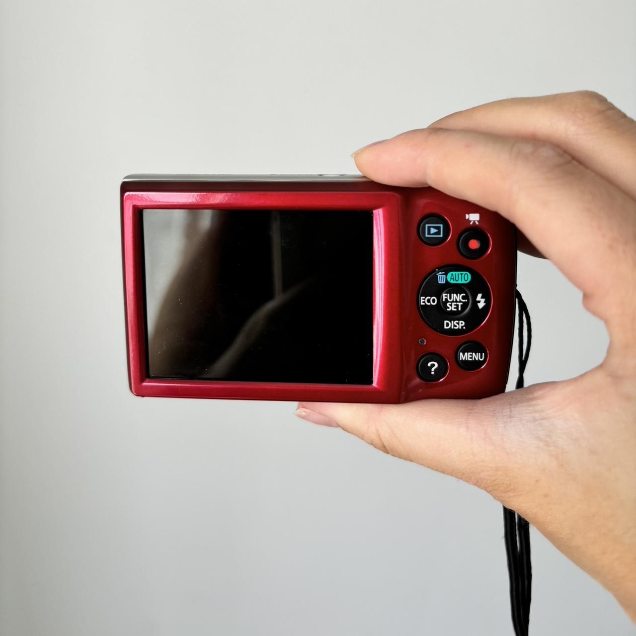 Used Digital Camera | Canon Ixus Digital Camera Digi Cam in red/burgundy 🍒 IXUS 160 20MP | Complete Set