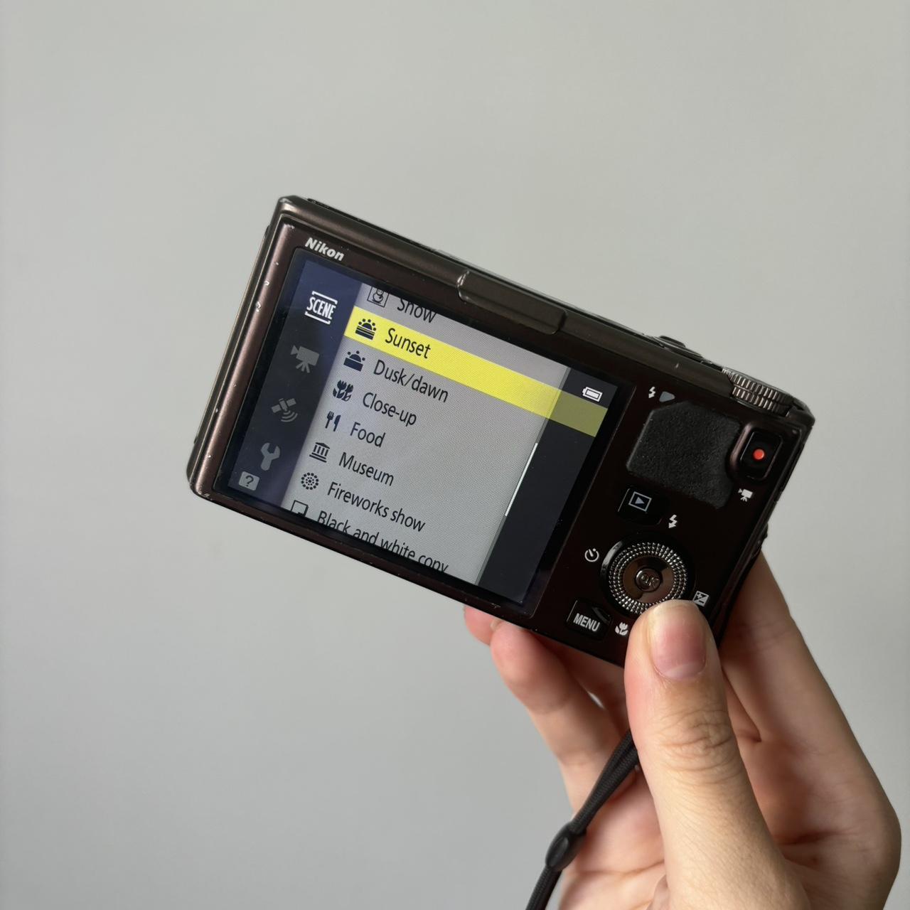 Used Digital Camera | Nikon Coolpix Digital Camera S9500 18.1 MP Digital Camera in brown 🤎 | Complete Set