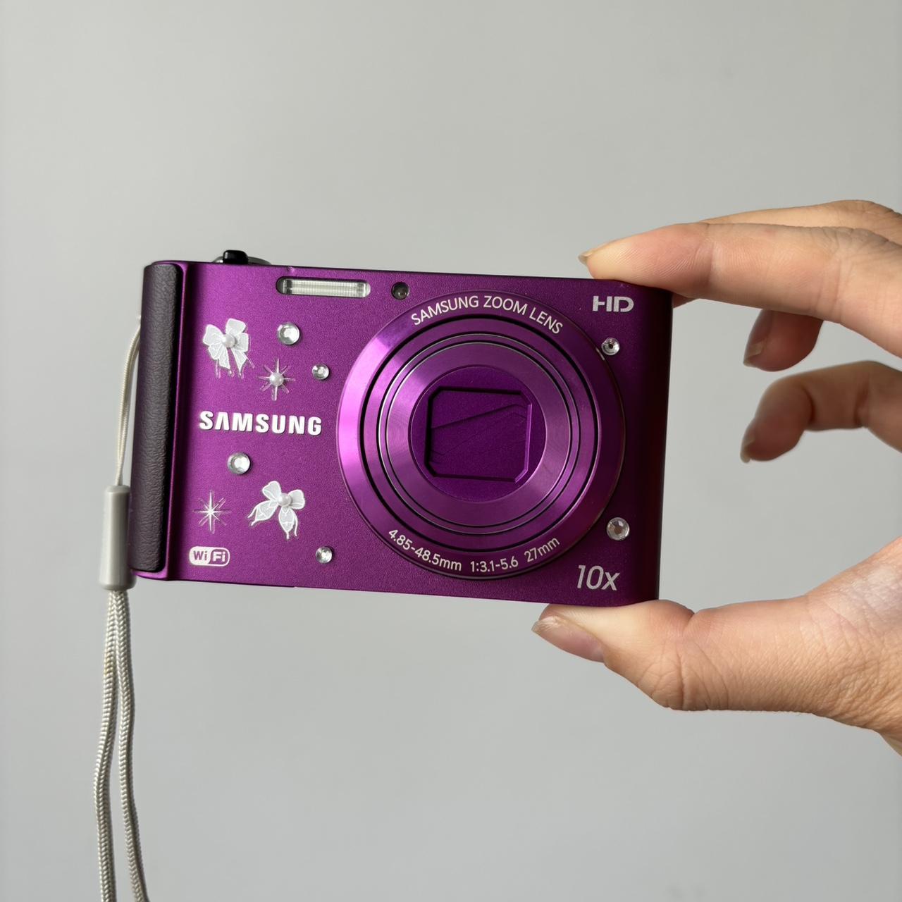 Used Digital Camera | Samsung ST200F Digital Camera in purple 💜 10.2MP | Complete Set