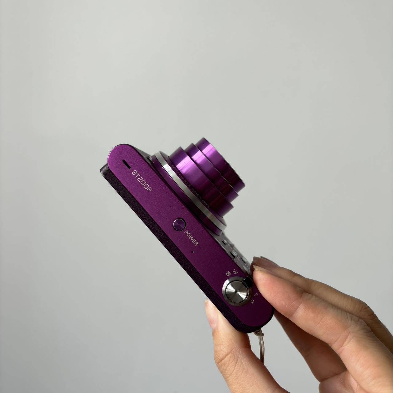 Used Digital Camera | Samsung ST200F Digital Camera in purple 💜 10.2MP | Complete Set