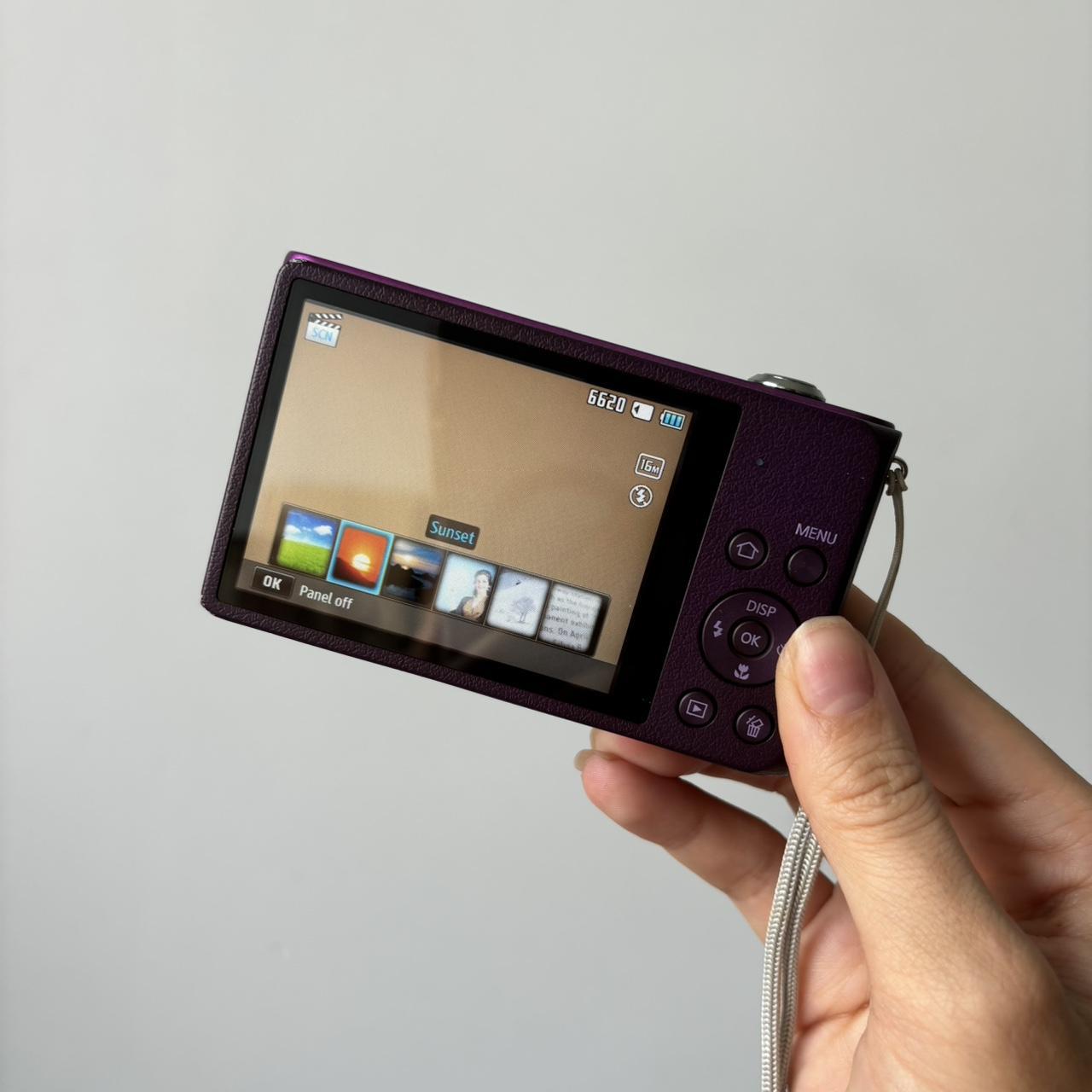 Used Digital Camera | Samsung ST200F Digital Camera in purple 💜 10.2MP | Complete Set