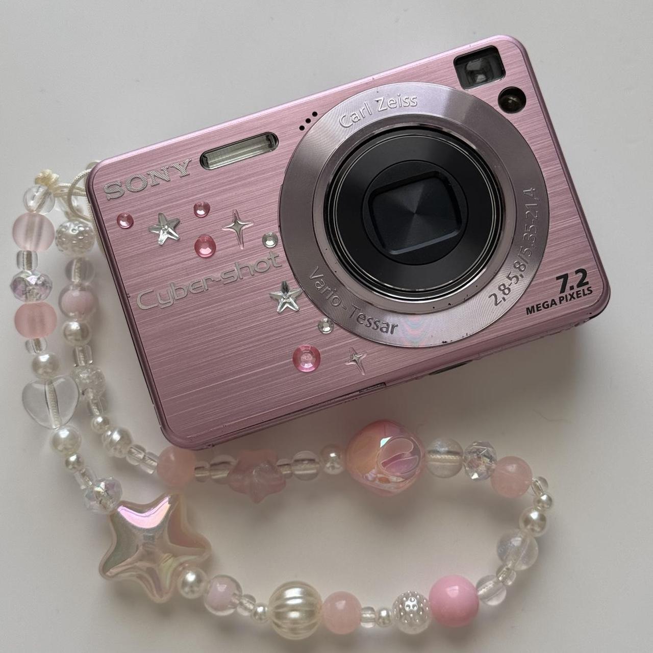 Used Digital Camera | Sony Cybershot W120 Digital Camera 🍥🎀 Pastel Pink Digicam | Complete Set